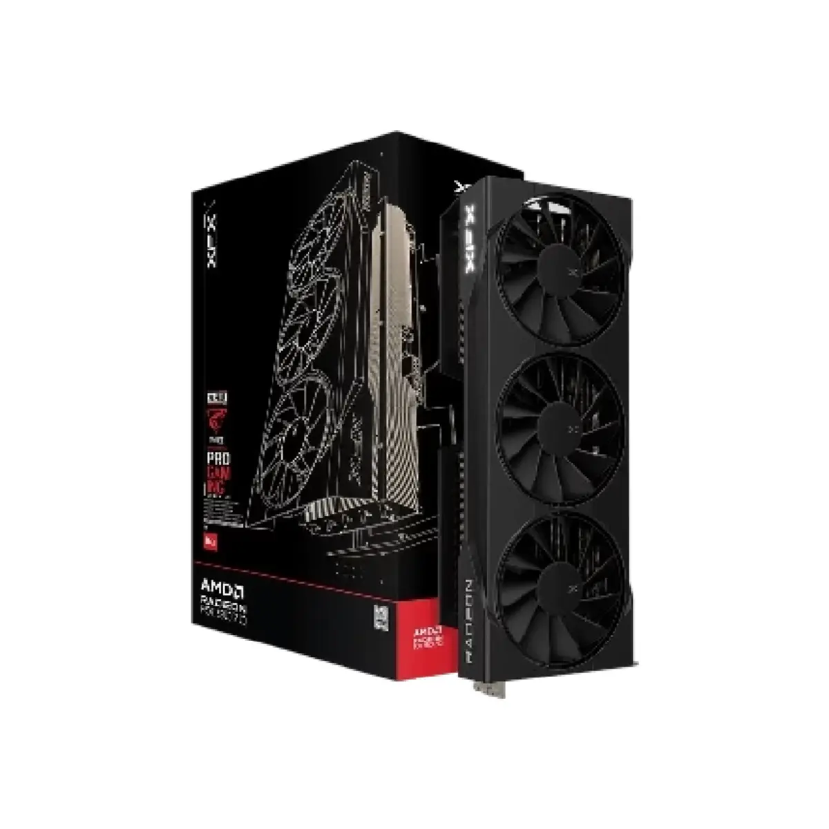 XFX Swift AMD Radeon RX 9070 OC Triple Fan Gaming Edition | 1 Years Warranty | Tax Included