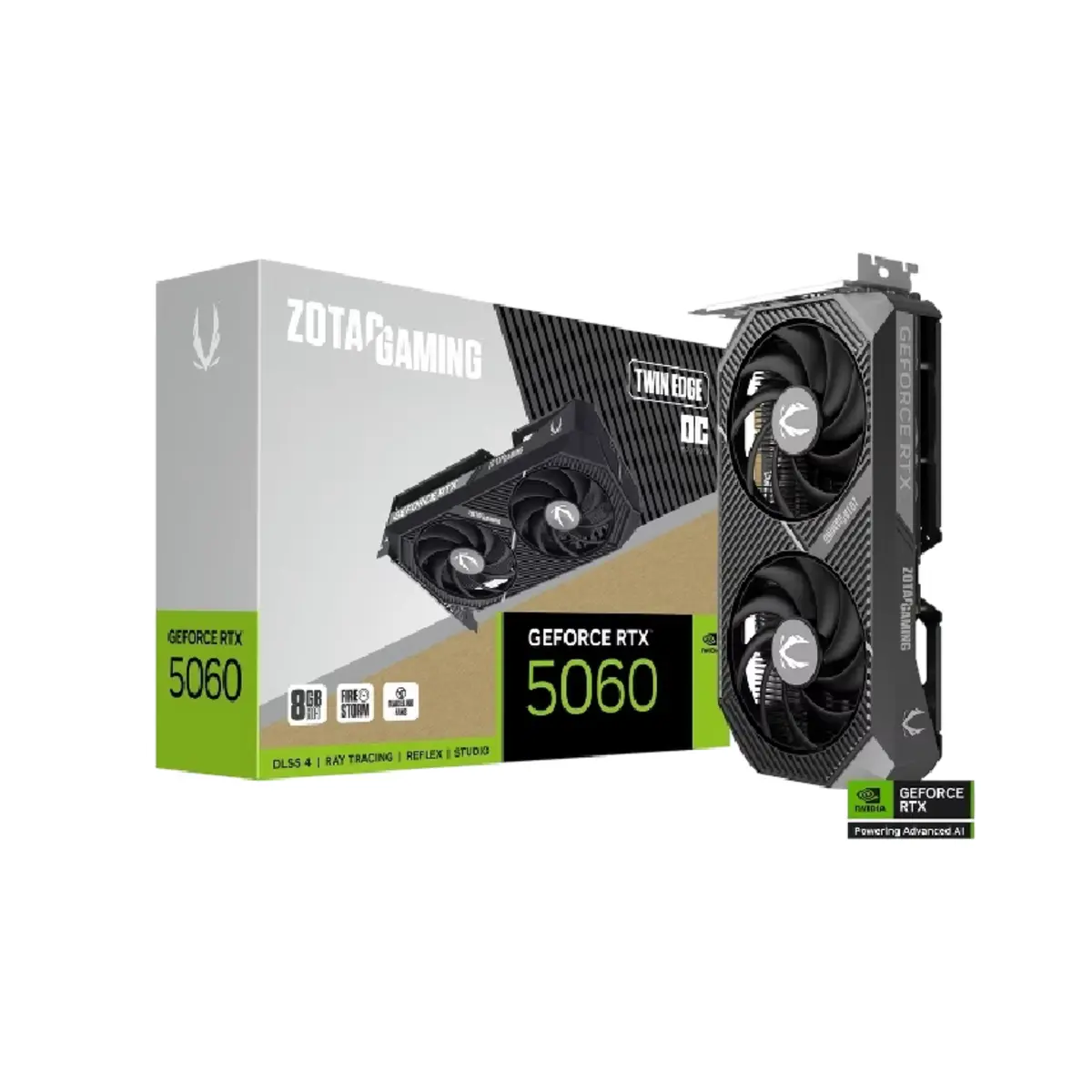 ZOTAC GAMING GeForce RTX 5060 8GB Twin Edge OC | ZT-B50600H-10M | Tax Included