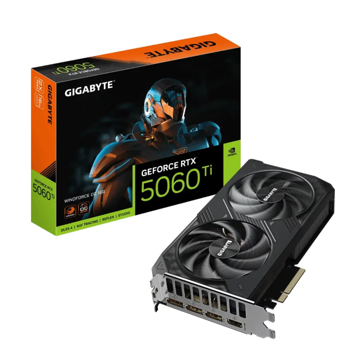 Gigabyte GeForce RTX 5060 Ti WINDFORCE OC 16G Graphics Card | Tax Free