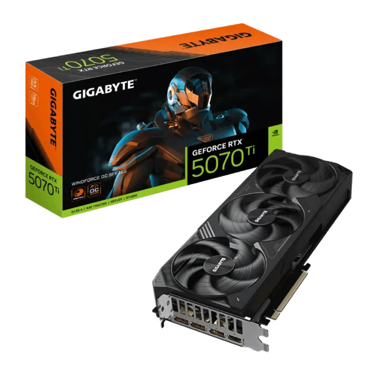 Gigabyte GeForce RTX 5070 Ti WINDFORCE OC 16G Graphics Card | Tax Free