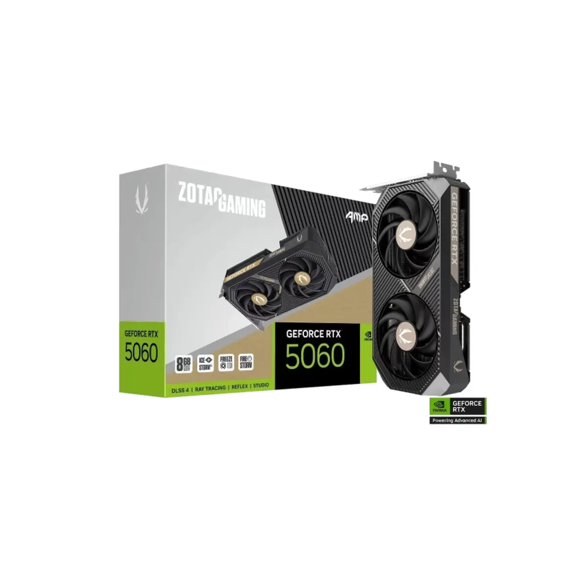 ZOTAC GAMING GeForce RTX 5060 8GB AMP Graphics Card | ZT-B50600F-10M | Tax Free