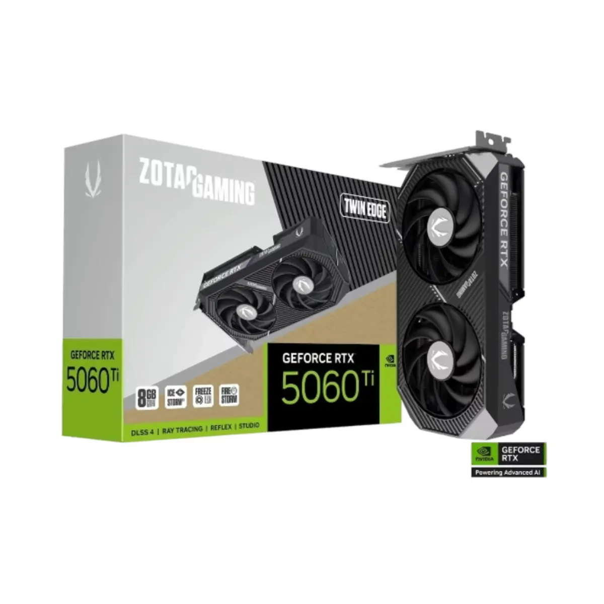 ZOTAC GAMING GeForce RTX 5060 Ti 8GB Twin Edge Graphics Card | ZT-B50610E-10M | Tax Free