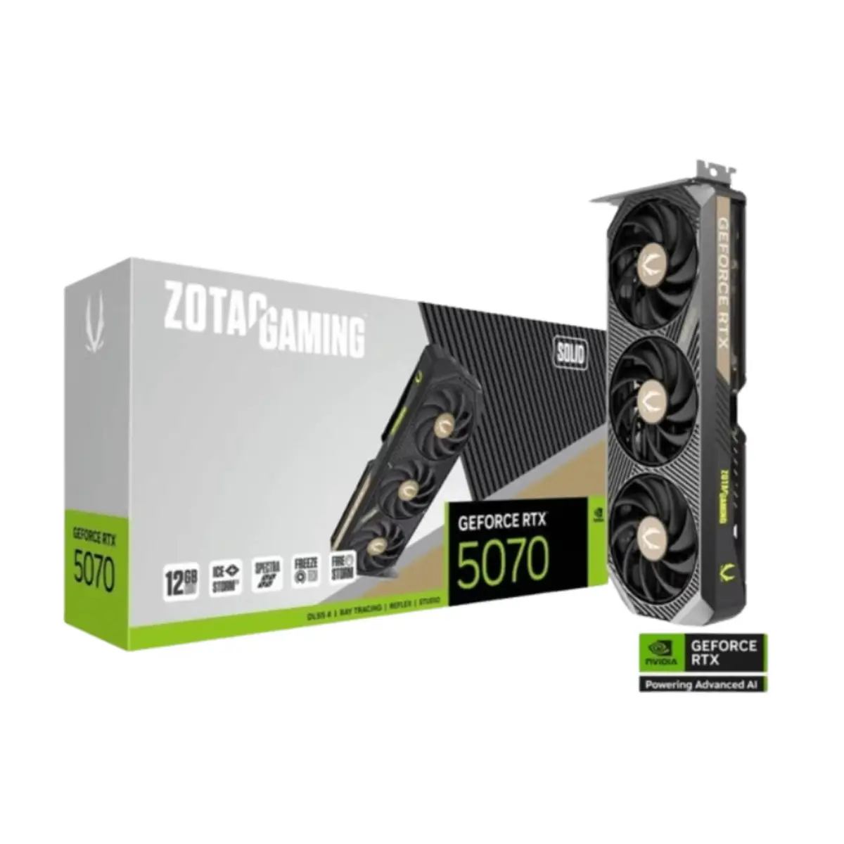 Zotac Gaming GeForce RTX 5070 SOLID Graphics Card | ZT-B50700D-10P