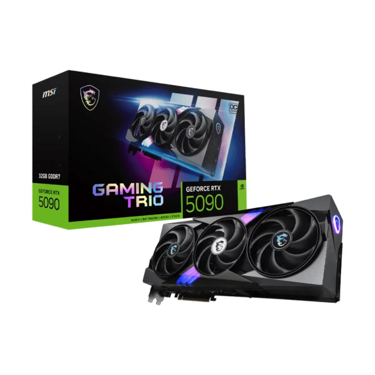 MSI GeForce RTX 5090 32G GAMING TRIO OC Graphics Card | 1 Years Warranty | Tax Free