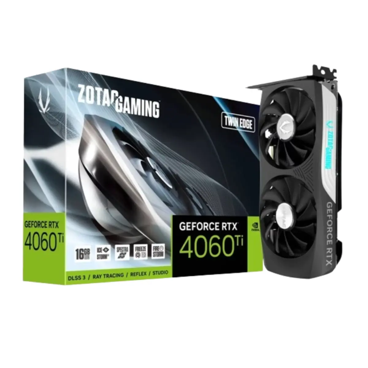 ZOTAC GeForce RTX 4060 TI Twin Edge 16GB | ZT-D40620E-10M | Tax Free