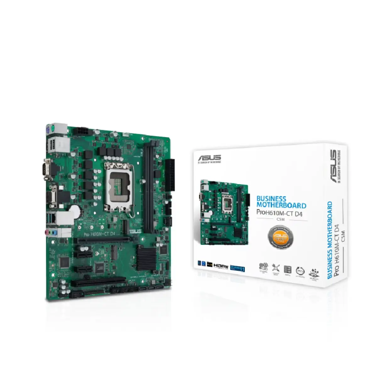 ASUS Pro H610M-CT D4-CSM Motherboard