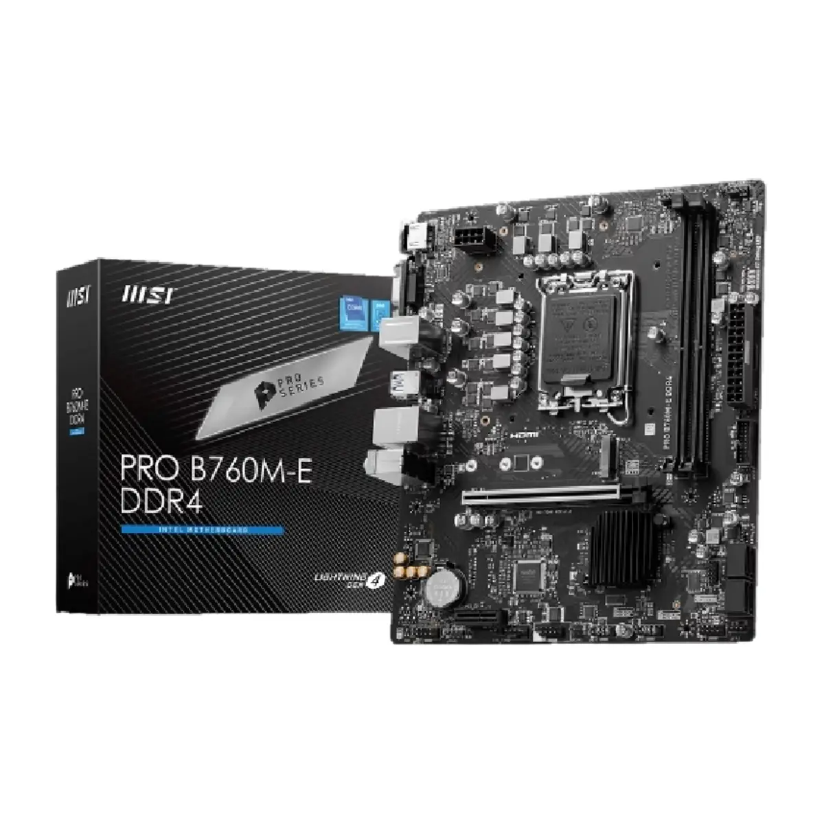 MSI PRO B760M-E DDR4 Motherboard | 911-7D48-042