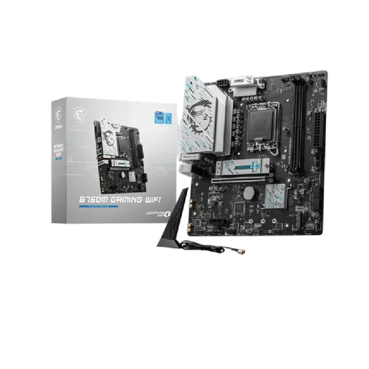MSI B760M Gaming WiFi DDR5 mATX Motherboard | 911-7D90-063 | 1 YEAR WARRANTY