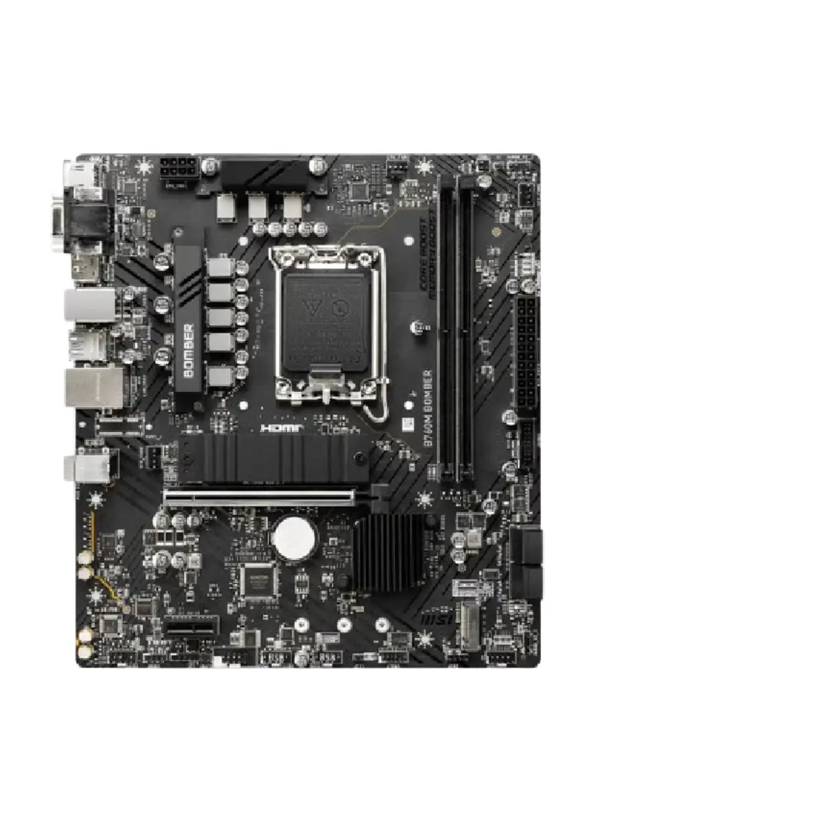 MSI B760M Bomber mATX Motherboard With Intel 12th/13th/14th Gen Support DDR5 | 911-7D90-041-OPENBOX