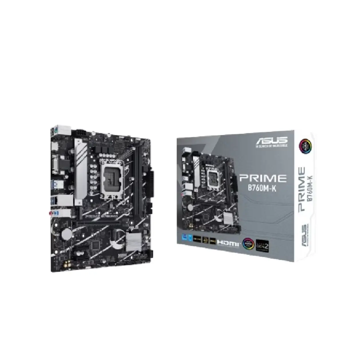 ASUS Prime B760M-K mATX DDR5 Motherboard | 90MB1FI0-M0EAY0