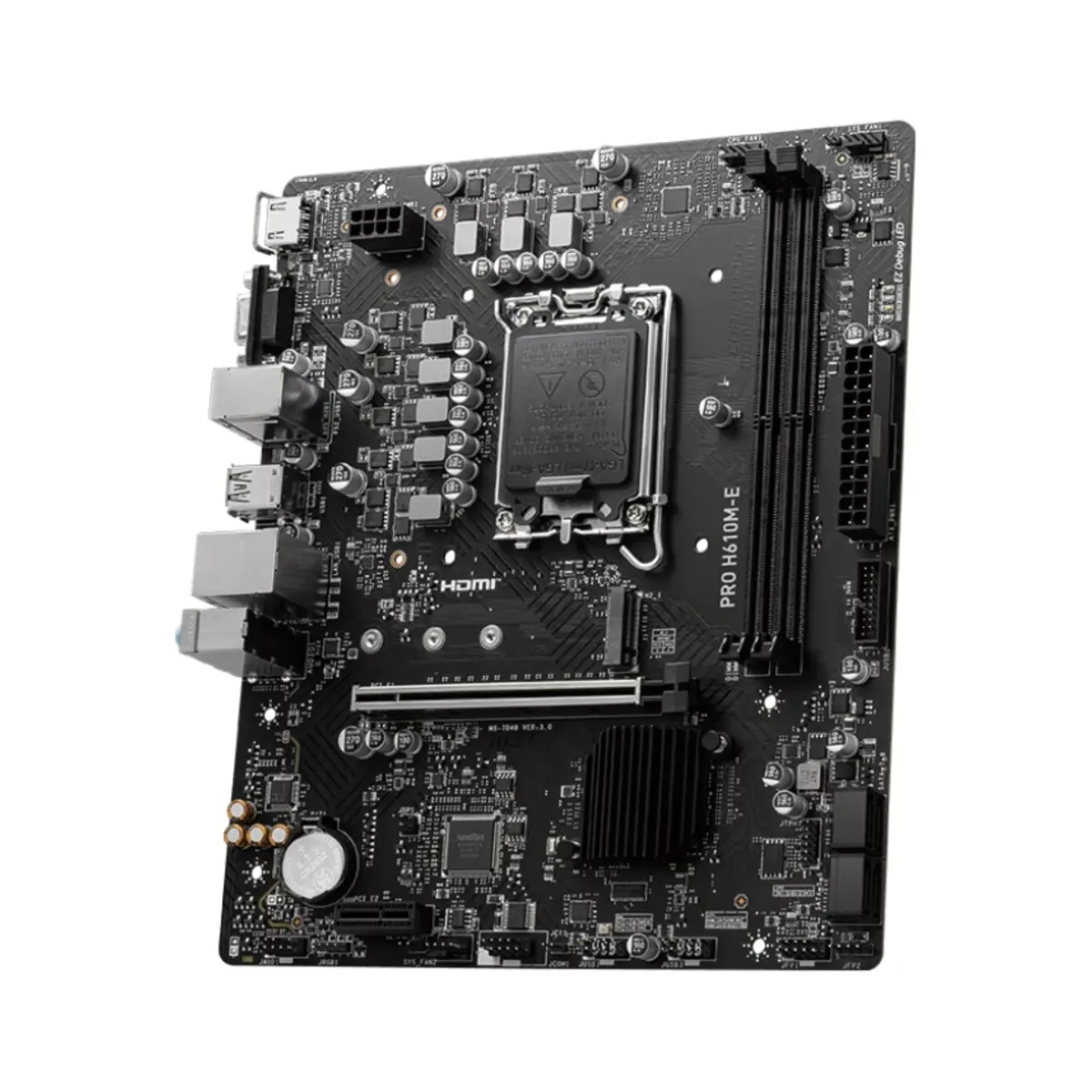 MSI Pro H610M-E Micro-ATX DDR5 Motherboard | 911-7D48-075