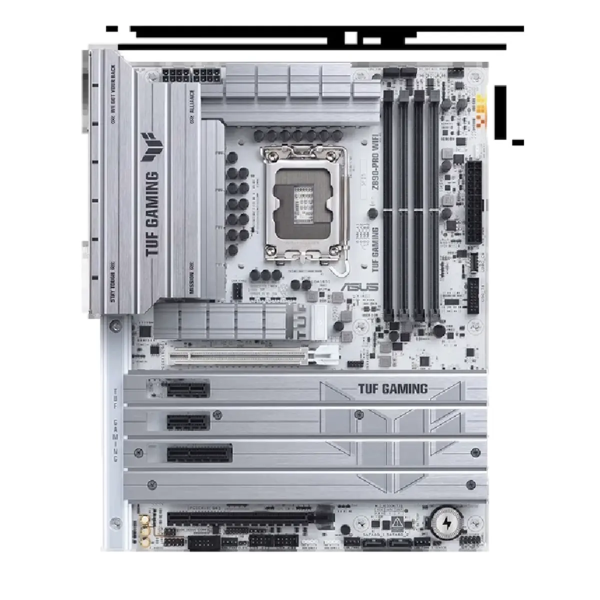 Asus TUF Gaming Z890-Pro Wi-Fi DDR5 LGA1851 White | 90mb1ir0-m0cay0