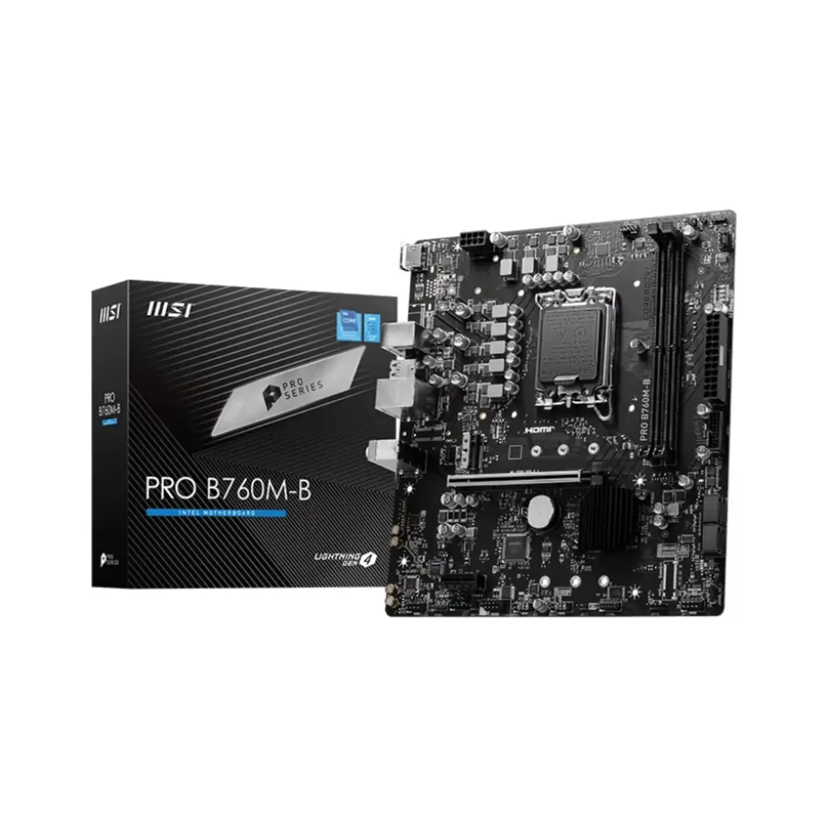 MSI PRO B760M-B DDR4 mATX Motherboard | 911-7D90-035 | Tax Included