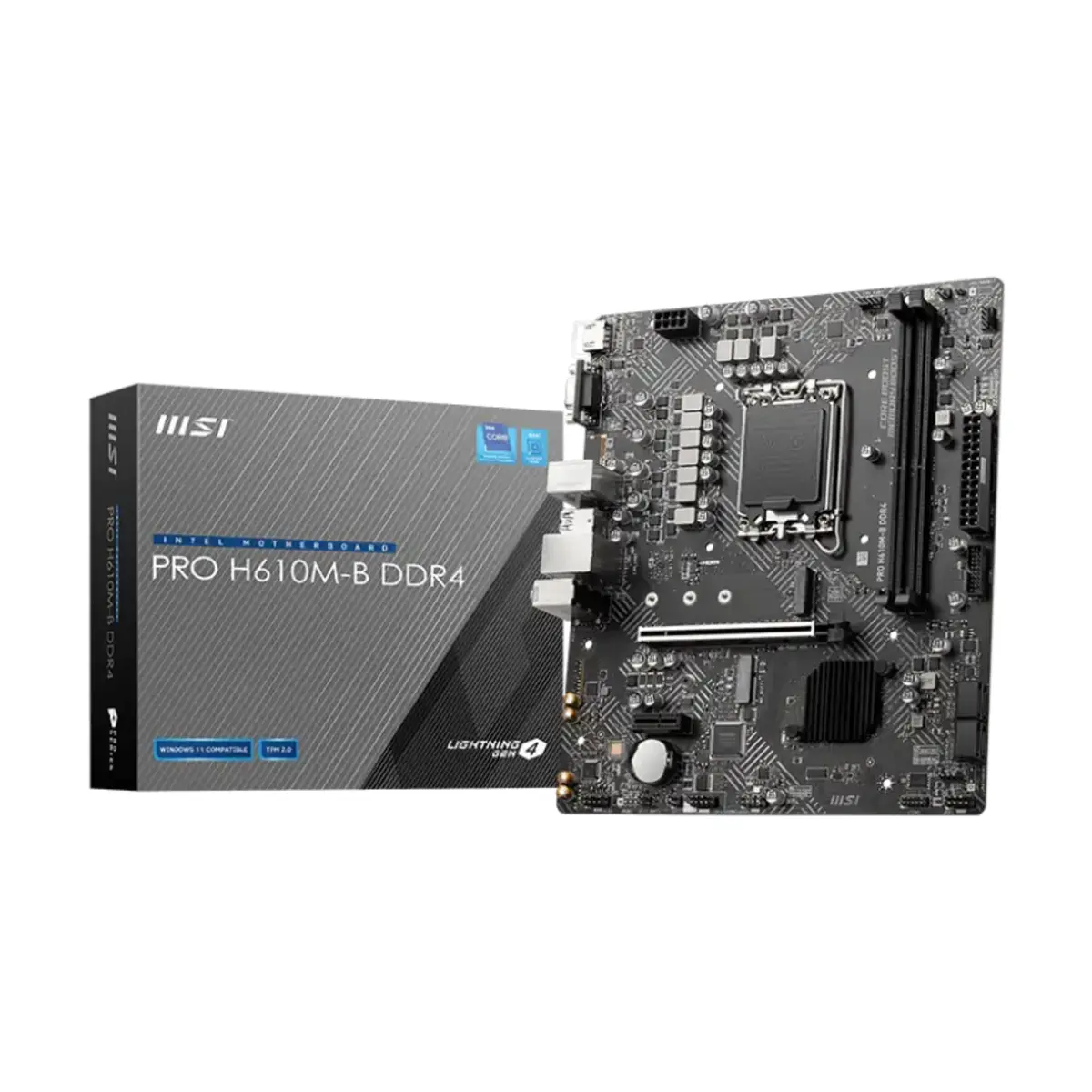 MSI PRO H610M-B DDR4 Motherboard | 911-7D46-022