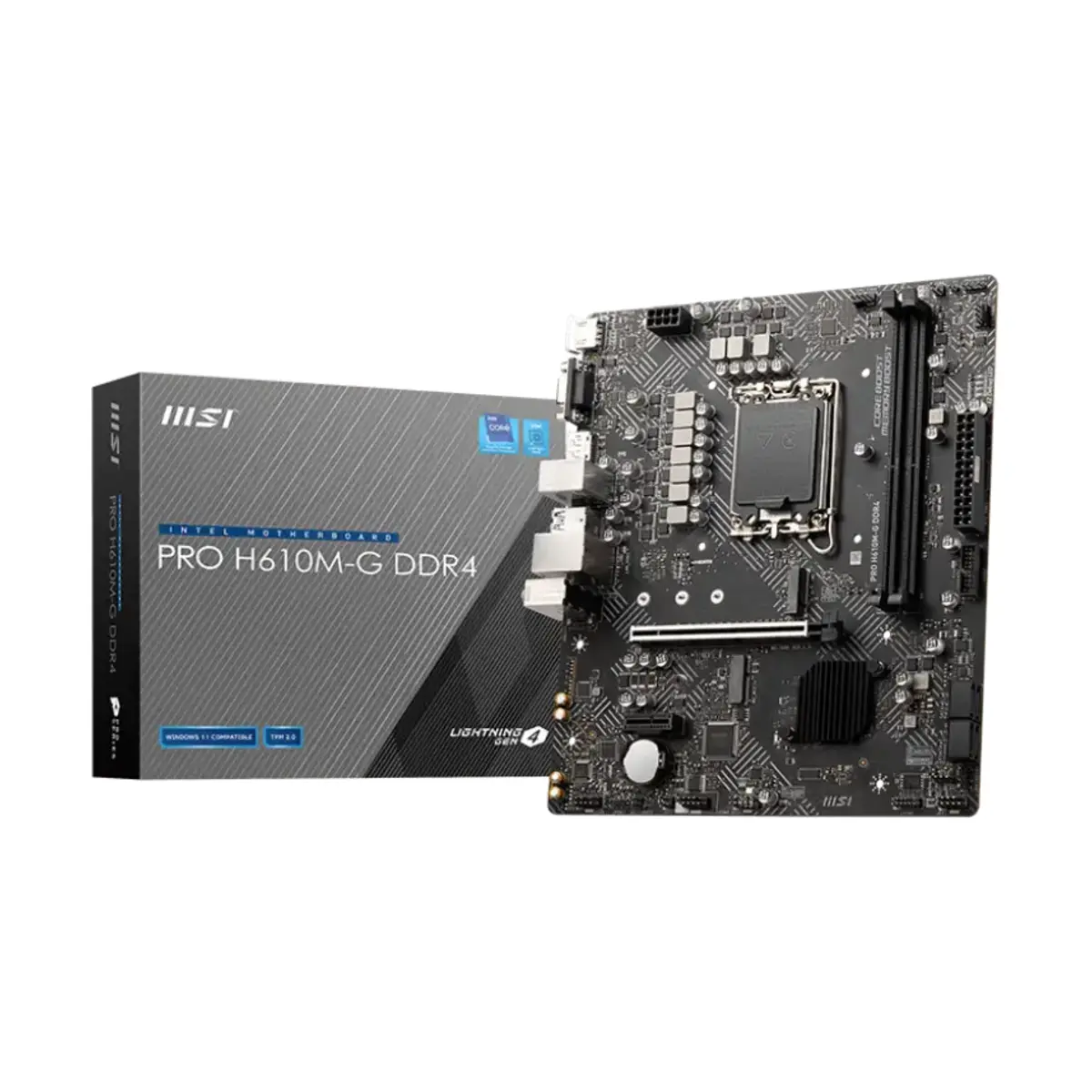 MSI PRO H610M-G DDR4 Motherboard | 911-7D46-013