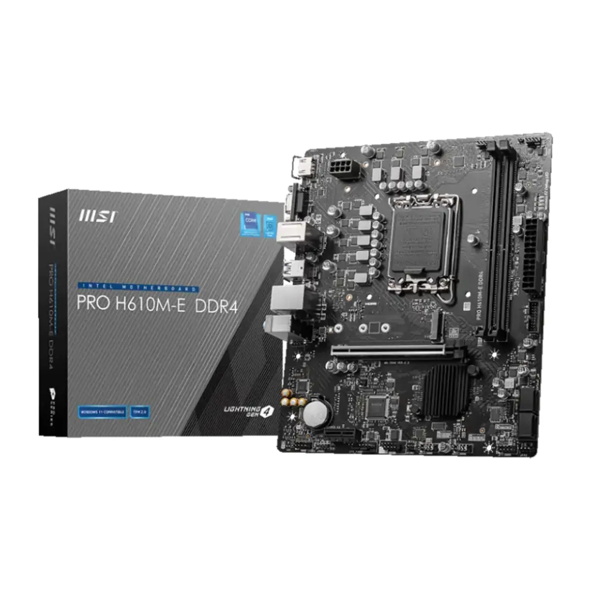 MSI Pro H610M-E DDR4 Motherboard | 911-7D48-001