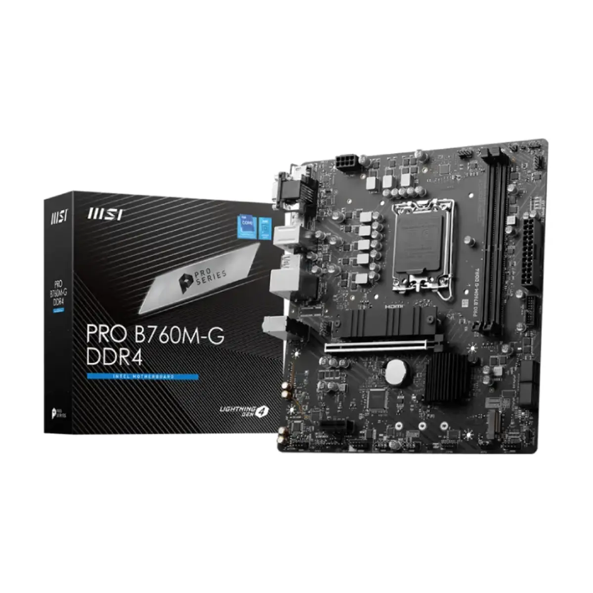 MSI PRO B760M-G DDR4 Motherboard | 911-7D90-016