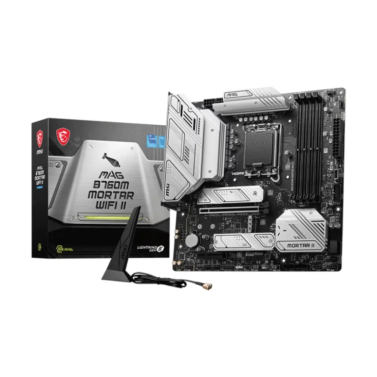 MSI MAG B760M Mortar Max Wifi DDR5 Motherboard | 911-7E13-006