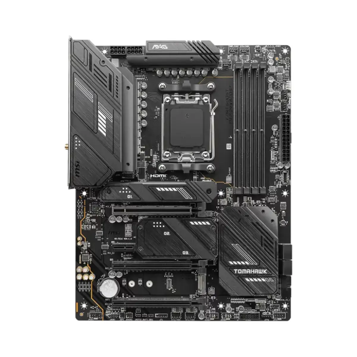 MSI MAG X670E TOMAHAWK WIFI Motherboard ATX | 911-7E12-003