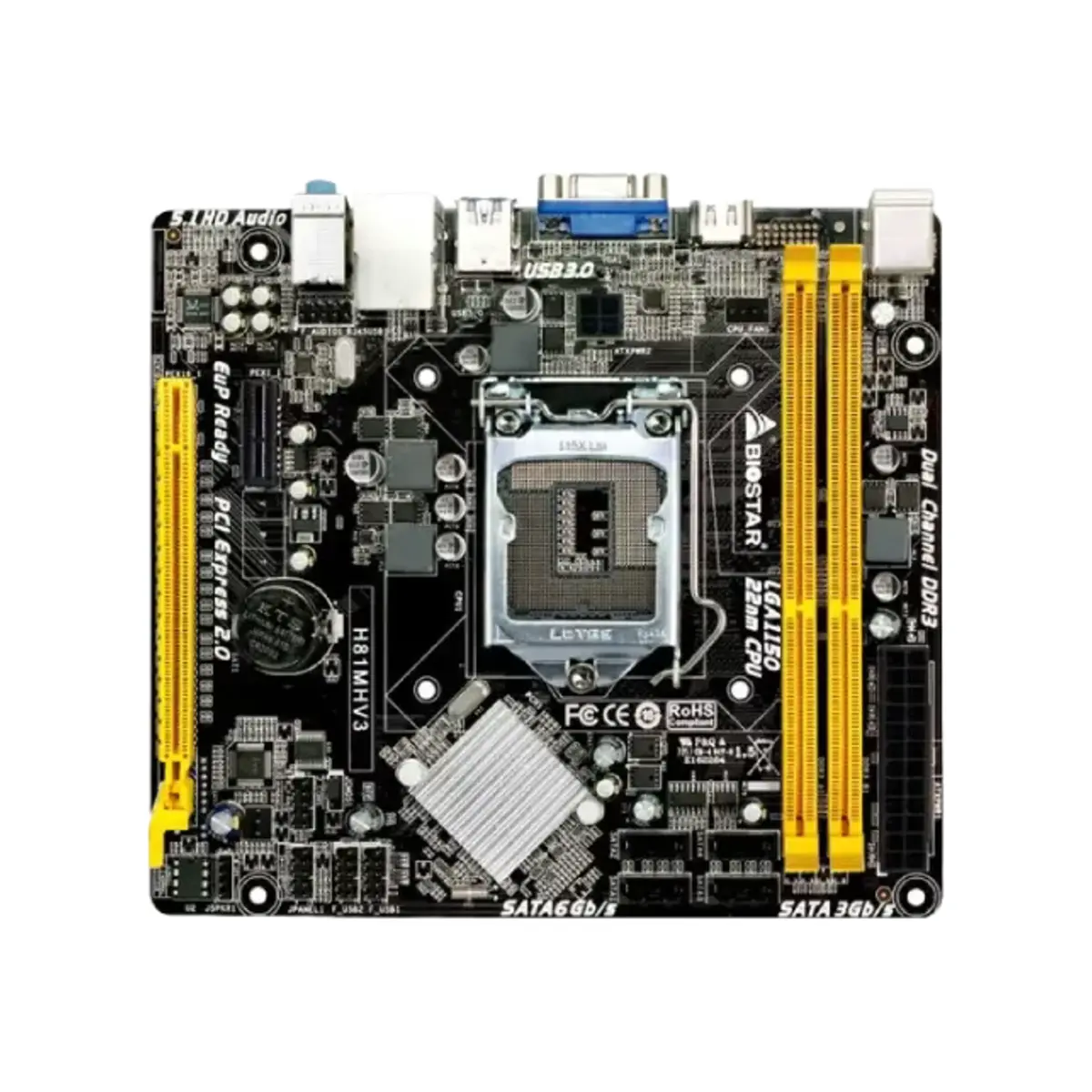 BIOSTAR H81MHV3 DDR3 Motherboard