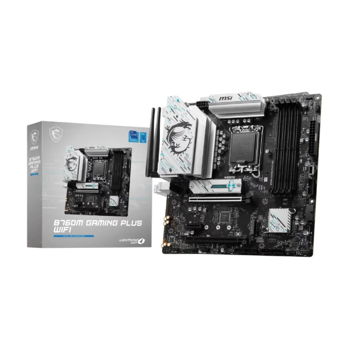 MSI B760M Gaming Plus WiFi DDR5 | 911-7D99-017