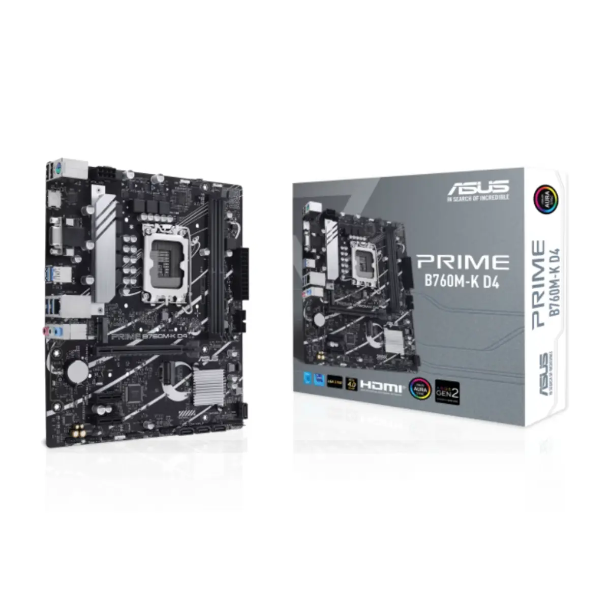 ASUS PRIME B760M-K D4 DDR4 MOTHERBOARD | 90MB1DS0-M0EAY0