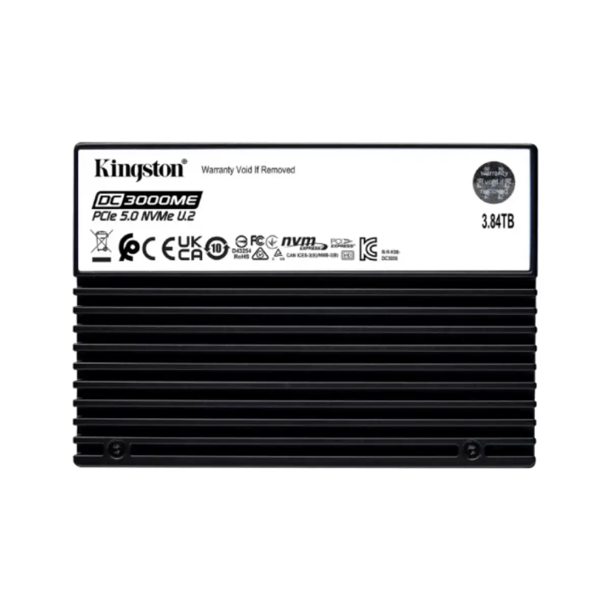 Kingston DC3000ME PCIe 5.0 NVMe U.2 SSD 3.84TB