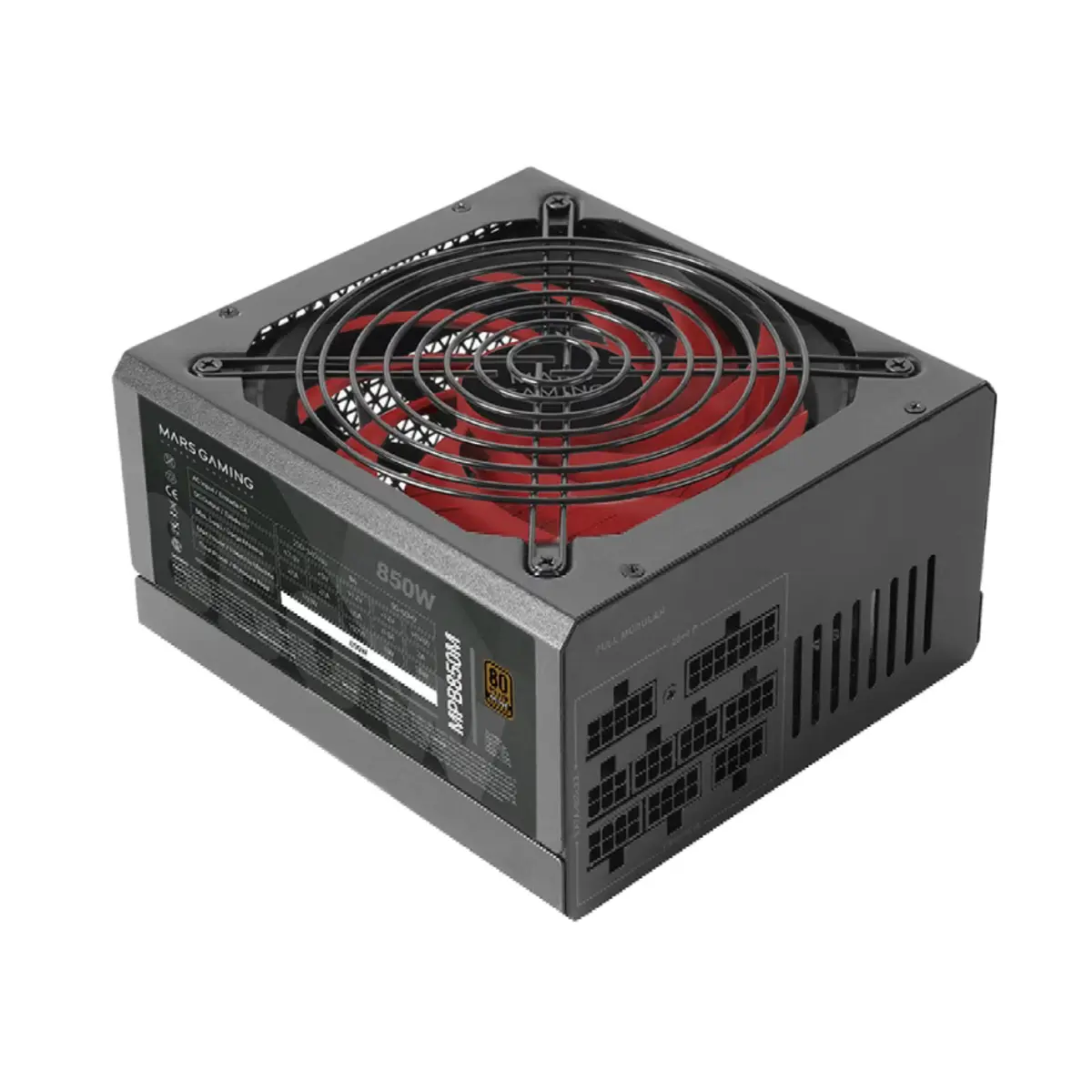Mars Gaming MPB850M 850W Full Modular Power Supply | 6 Years Warranty Tax free