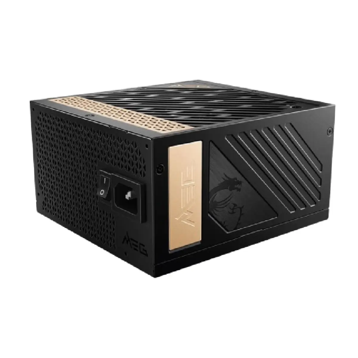 MSI MEG Ai1300P PCIE 5.0 1300W Power Supply 80 Plus PLATINUM Full Modular Gaming PSU