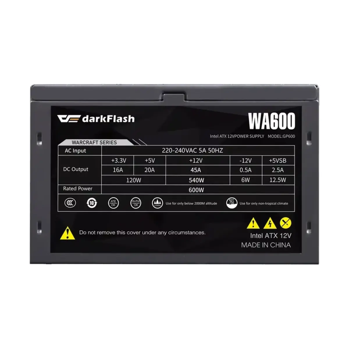 Darkflash WA600 Non-Modular Power Supply | Tax Free