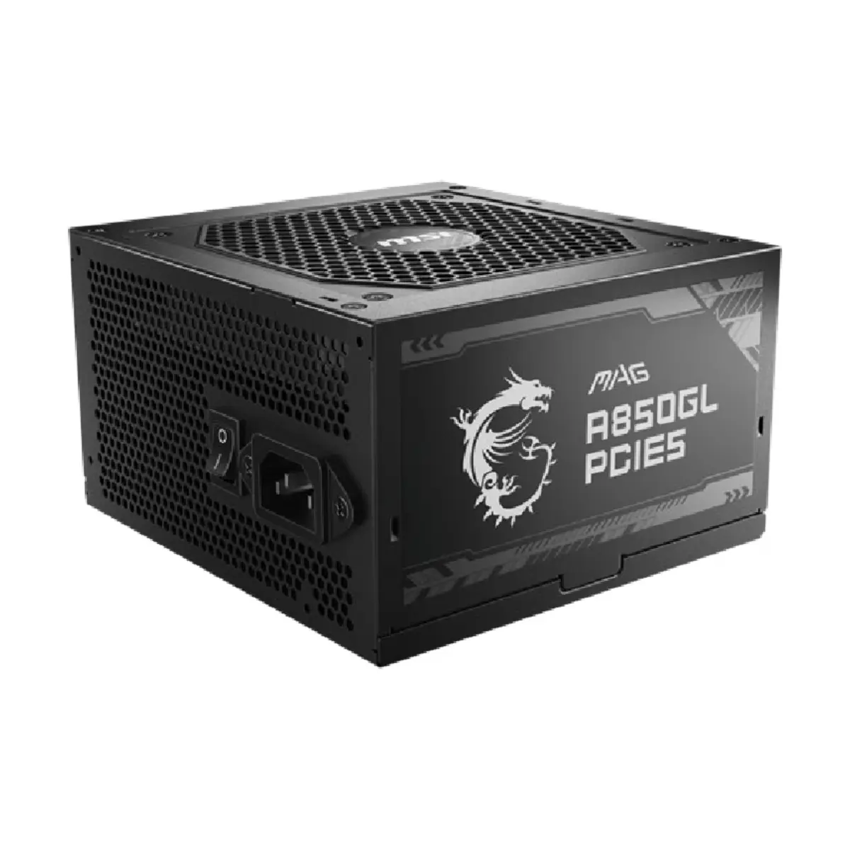 MSI MAG A850GL PCIE5 power supply offers 80 PLUS Gold 850W | 306-7ZP8A11-CE0