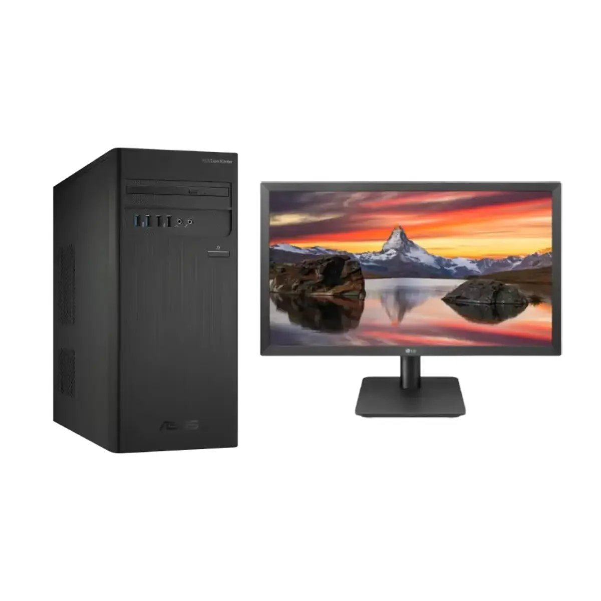 Asus Desktop + LG 22″ 22MP410 Monitor | i5 – 8GB – 1TB NVMe | 2 Years Warranty