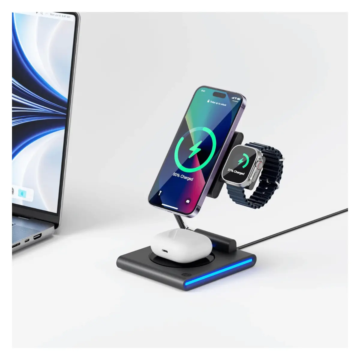 Geek 3-in-1 Wireless Charger