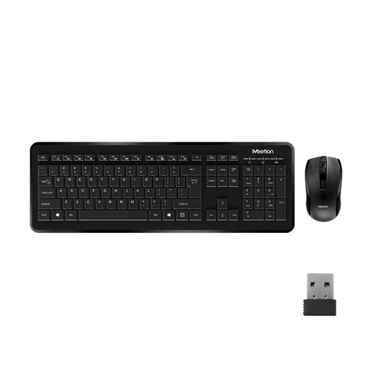 MEETION C4120 LITTLE WIRELESS COMBO BLACK