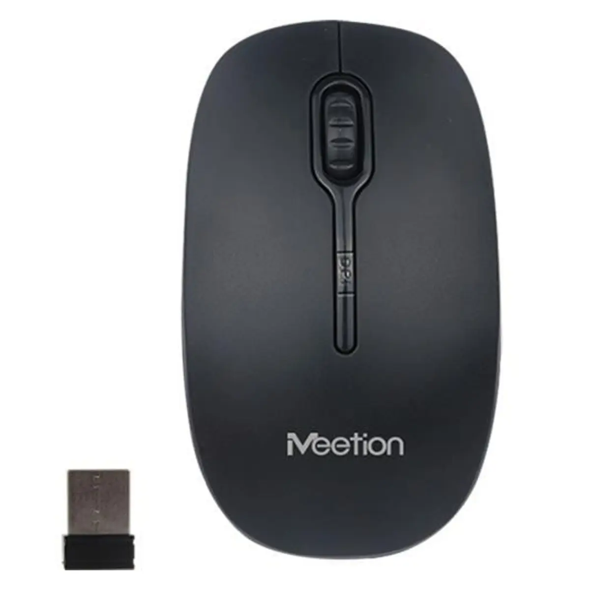 Meetion Wireless Optical Mouse, Black