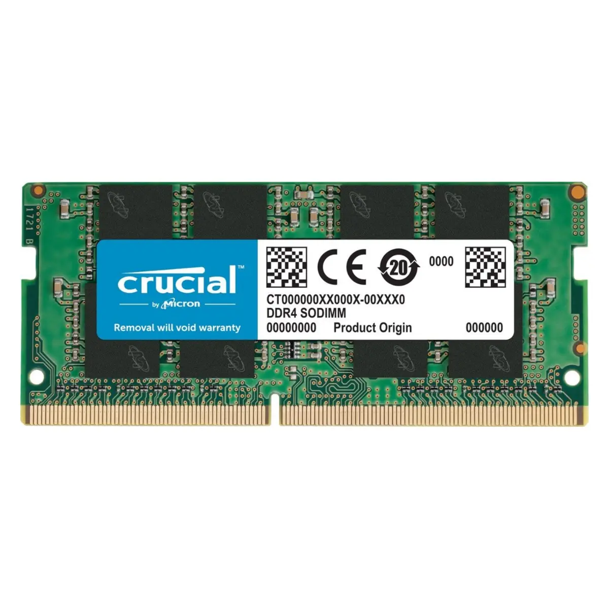 RAM CRUCIAL 16GB 2666MHz DDR4 NOTEBOOK