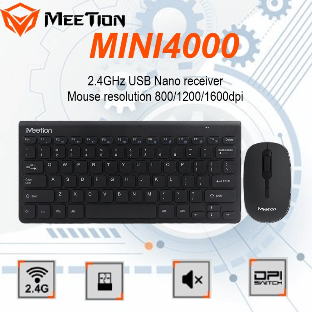Genius KM-100SE – Wired Keyboard & Mouse Combo | USB | Full-Size 104 Keys