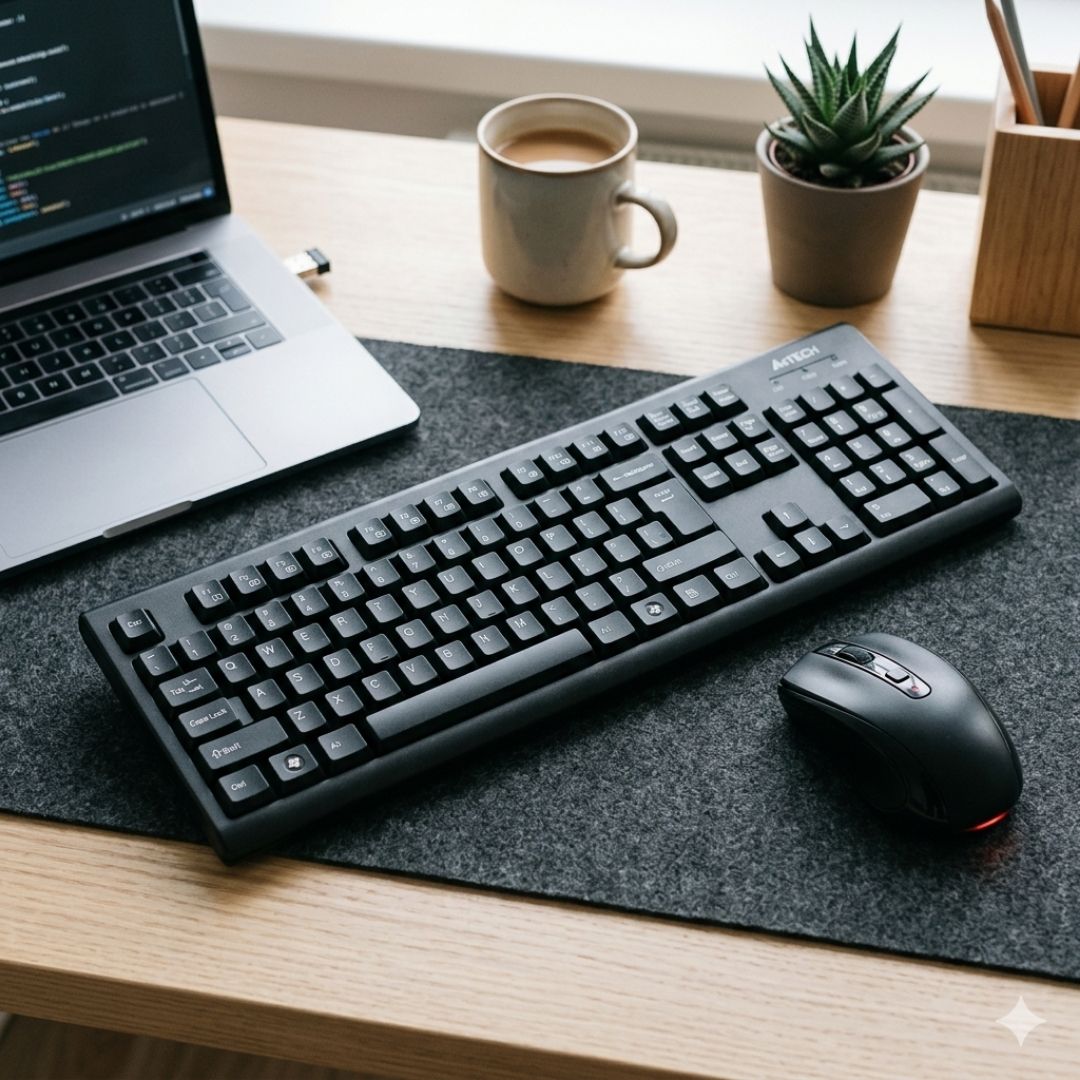 A4Tech 3330N Wireless Desktop Combo | Keyboard & Mouse