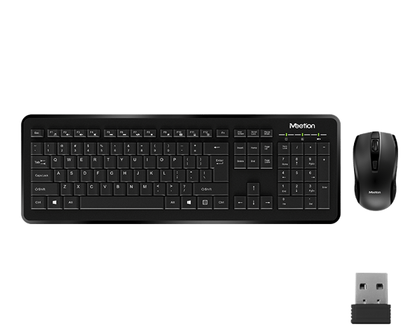 MEETION C4120 LITTLE WIRELESS COMBO BLACK
