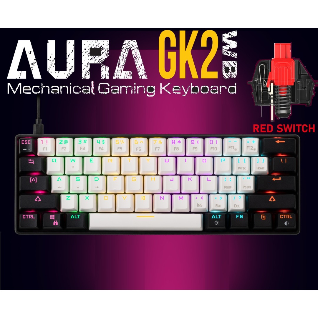 AURA GK2 White & Black