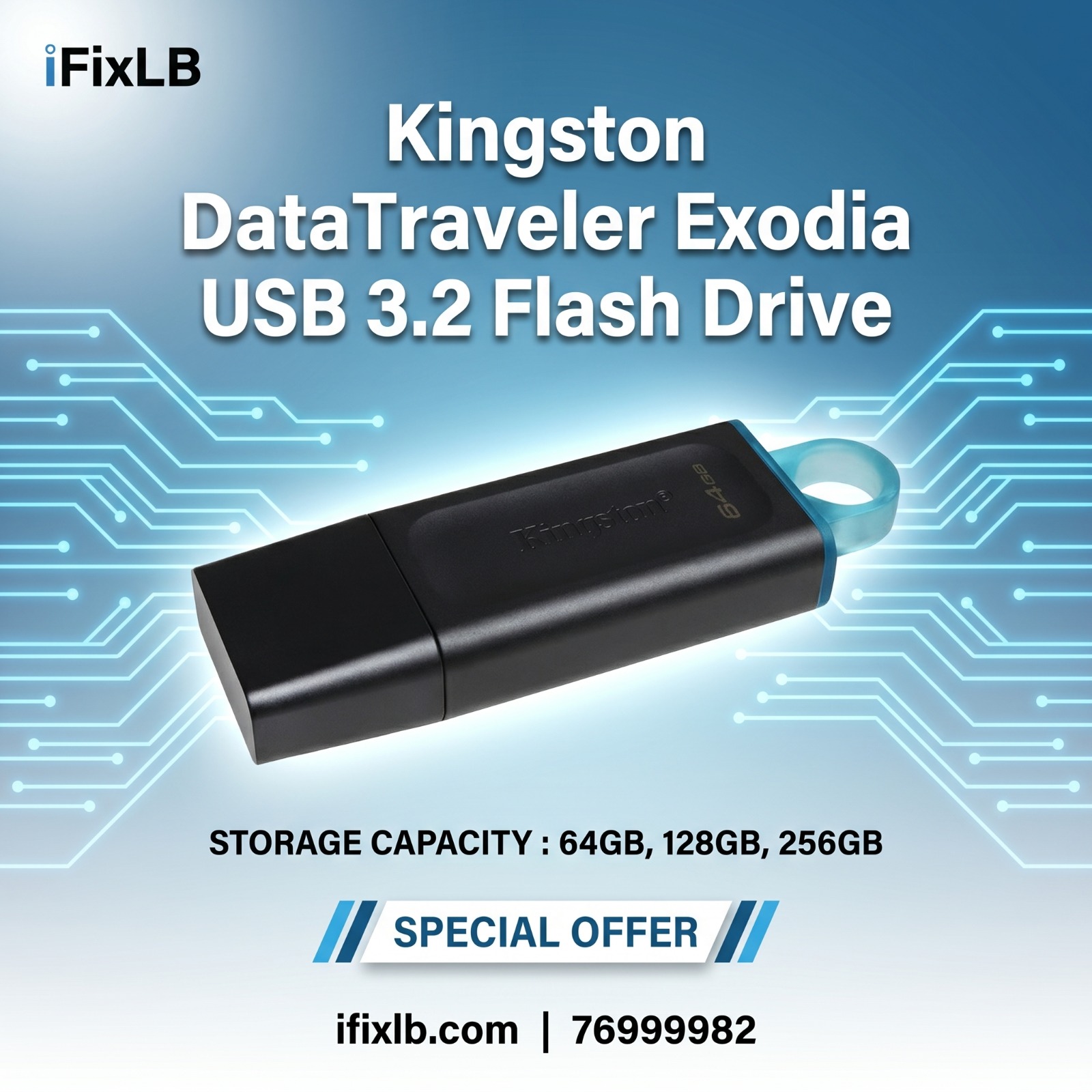 Kingston DataTraveler Exodia (DTX) USB 3.2