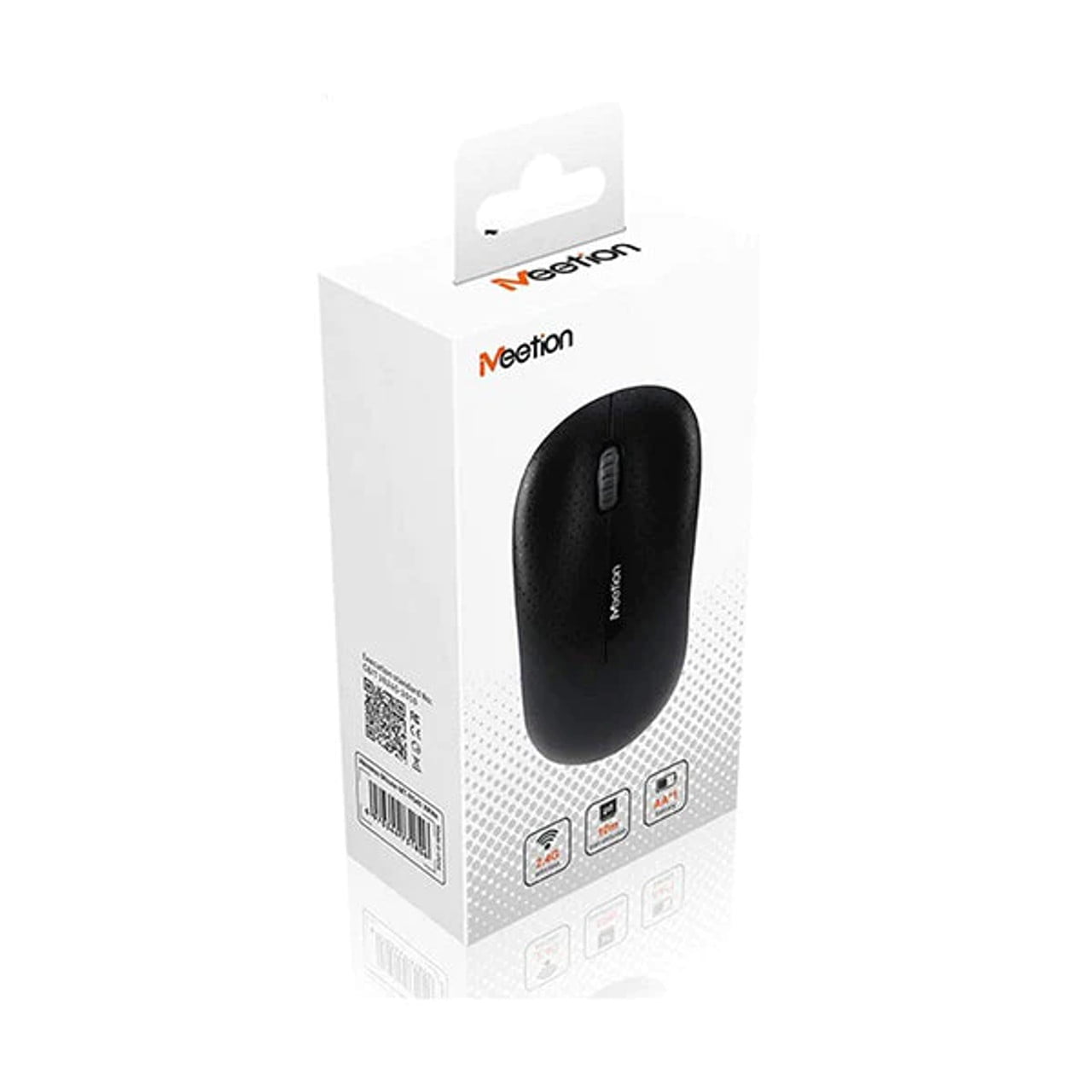 Meetion Wireless Mouse, Black | R545