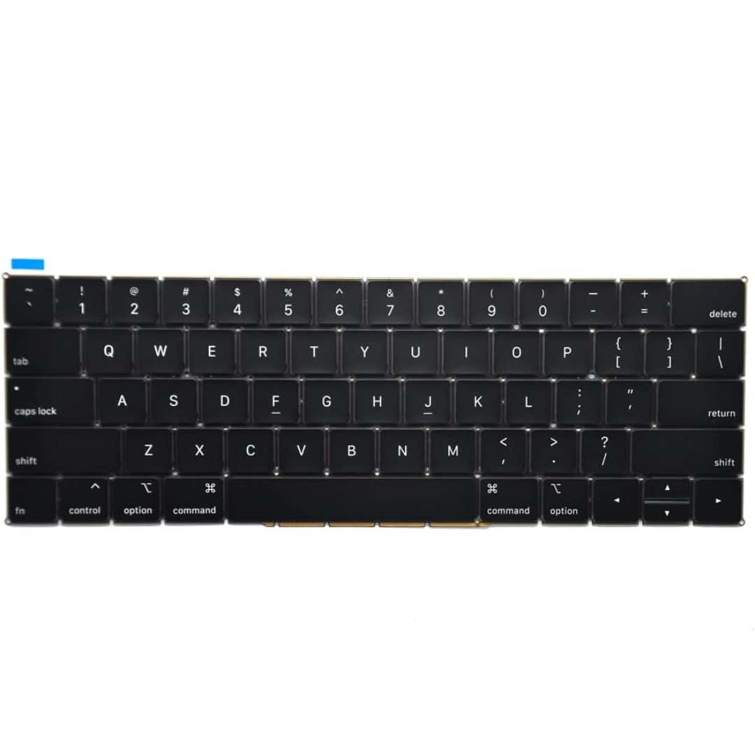 US Layout Keyboard for MacBook Pro 15″ (Models A1989 / A1990)
