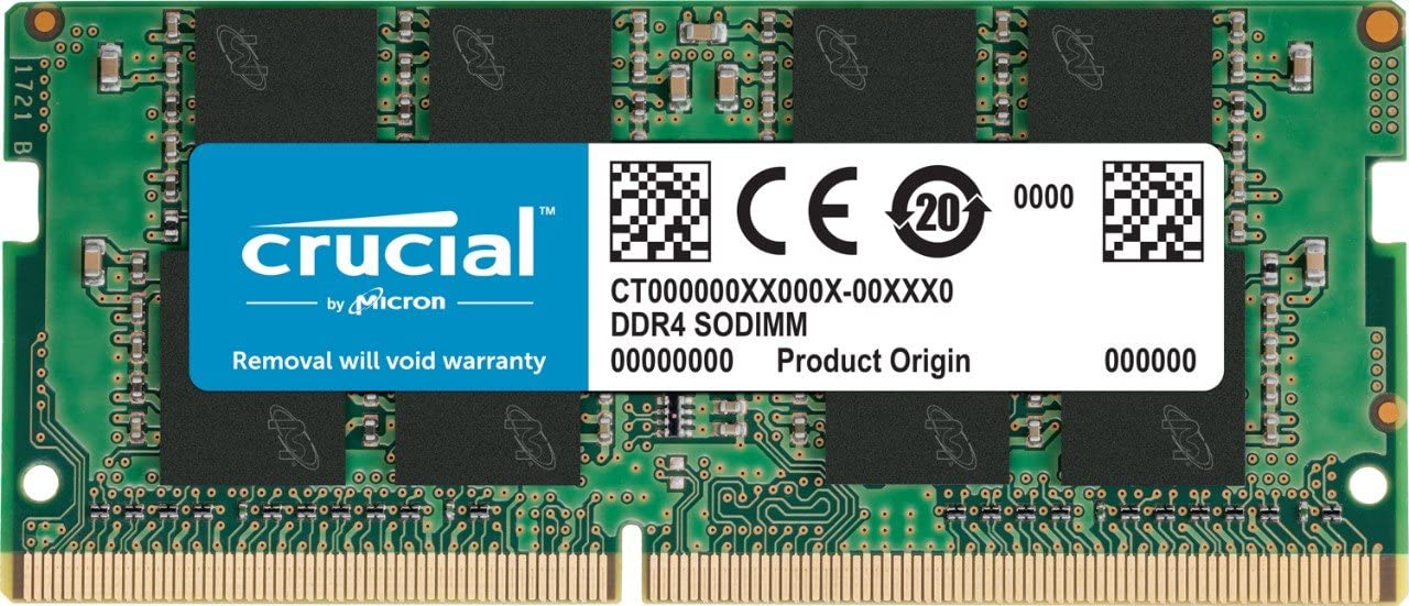 RAM CRUCIAL 16GB 2666MHz DDR4 NOTEBOOK