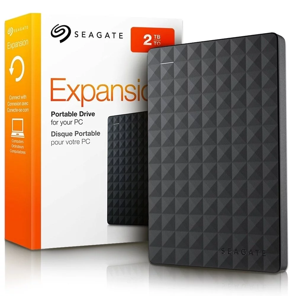 External Seagate 2TB|4TB HDD Expansion Portable Drive