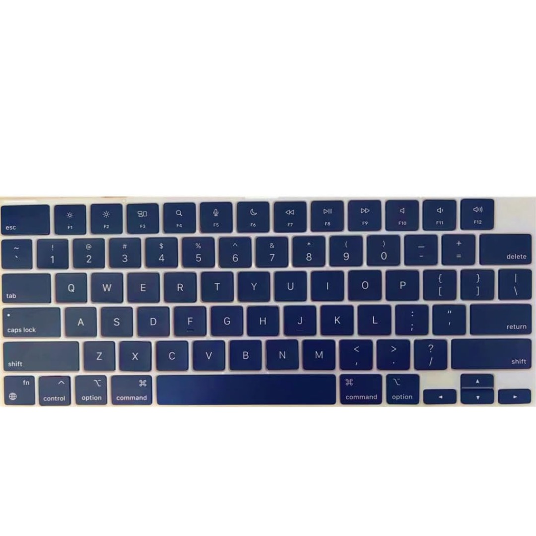 US Layout Keyboard Replacement for MacBook Air 13.6″ (Model A2681, 2022) – Midnight Blue