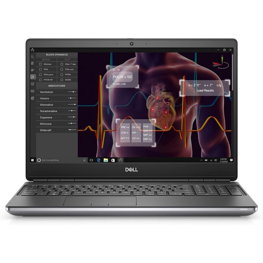 Dell Precision 7550 – Core i7-10750H / 16GB / 256GB – Pre-Owned 256 GB 32GB RAM