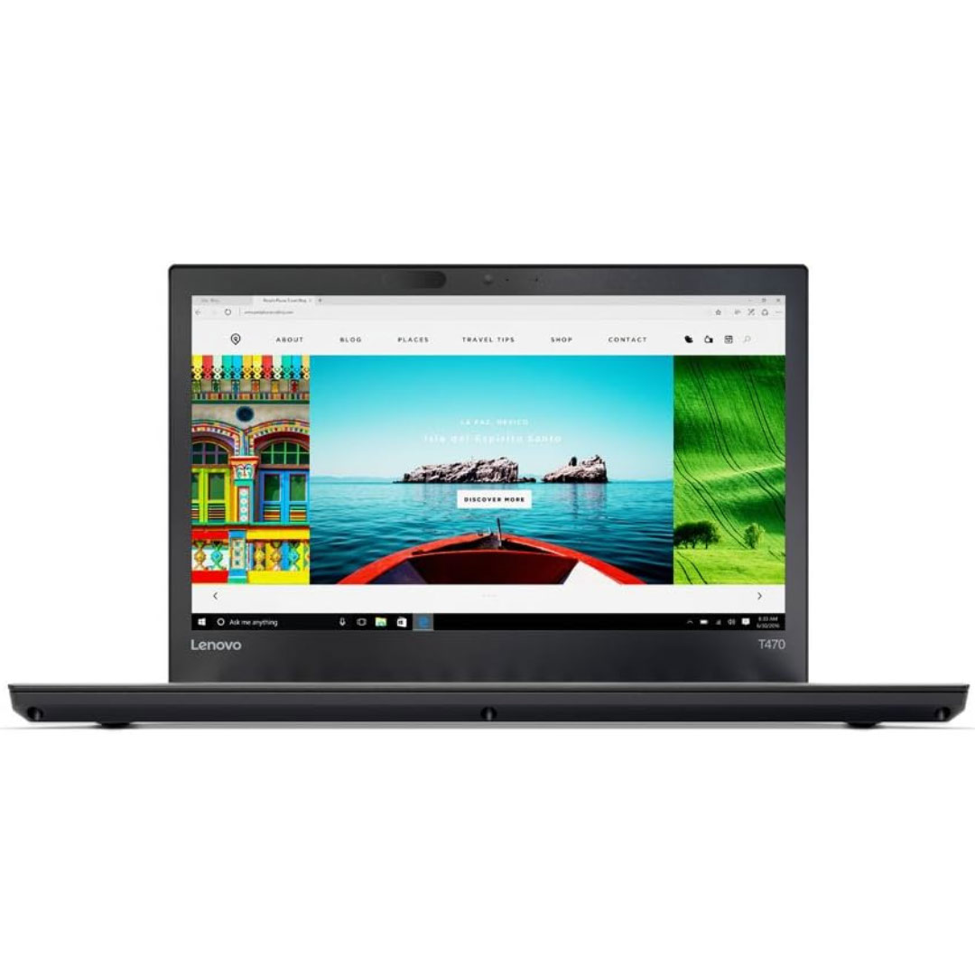 Lenovo ThinkPad T470 – Core i5-6th / 8GB / 256GB – Pre-Owned 256 GB 8GB RAM