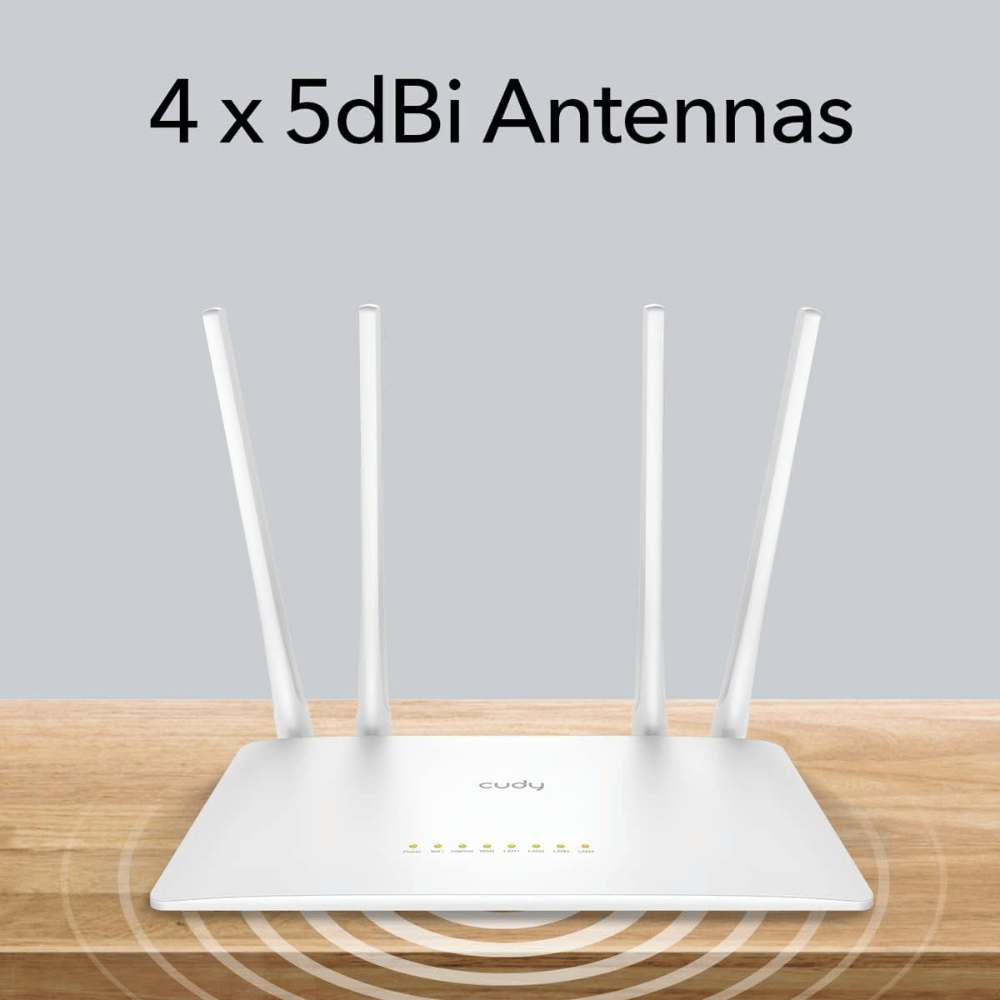 Cudy WR1200 AC1200 5-in-1 Dual Band WiFi Router