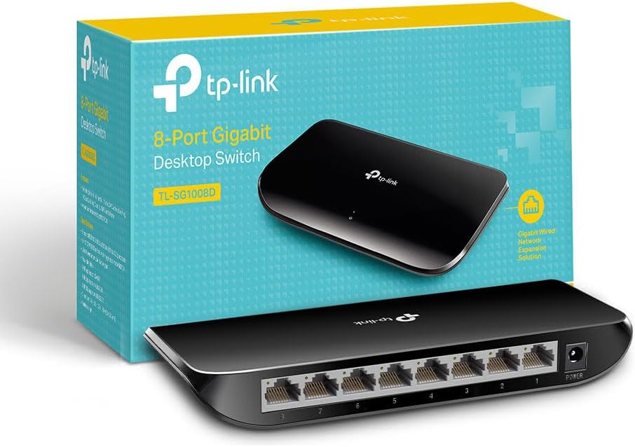 8-Port Gigabit Desktop Switch TL-SG1008D